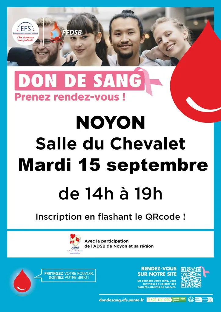 Lire la suite de l'actualité Don de sang 🩸